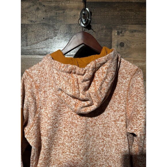 NEW! COLUMBIA - SWEATER WEATHER HOODED PULLOVER WARM COPPER SWEATER HALF ZIP - S - Picture 12 of 14